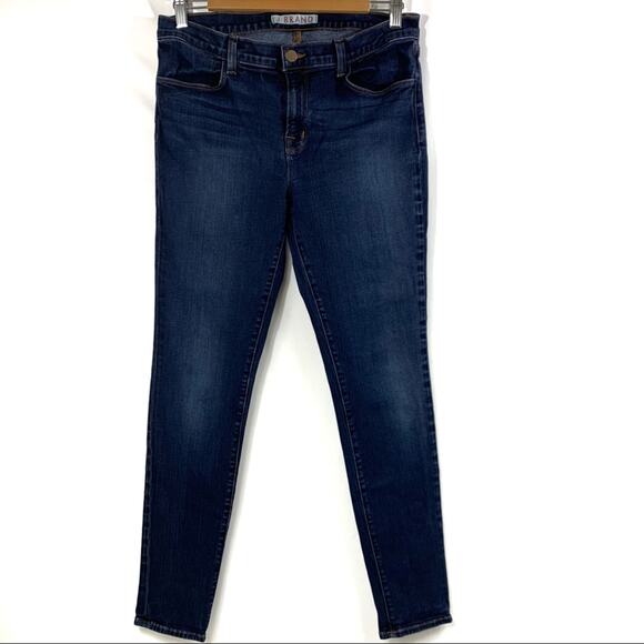 J Brand Jeans Veruca Super Skinny Mid-High Rise Denim Size 32 - Picture 4 of 15